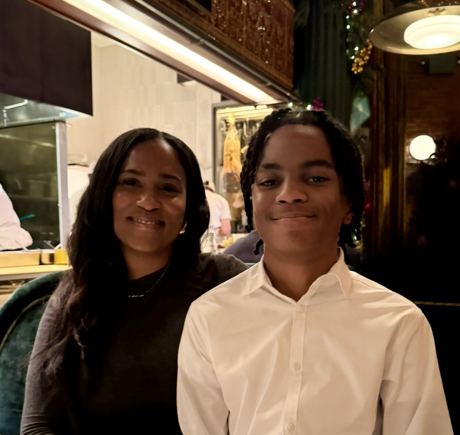 Sherese Durrah with her son, Asher