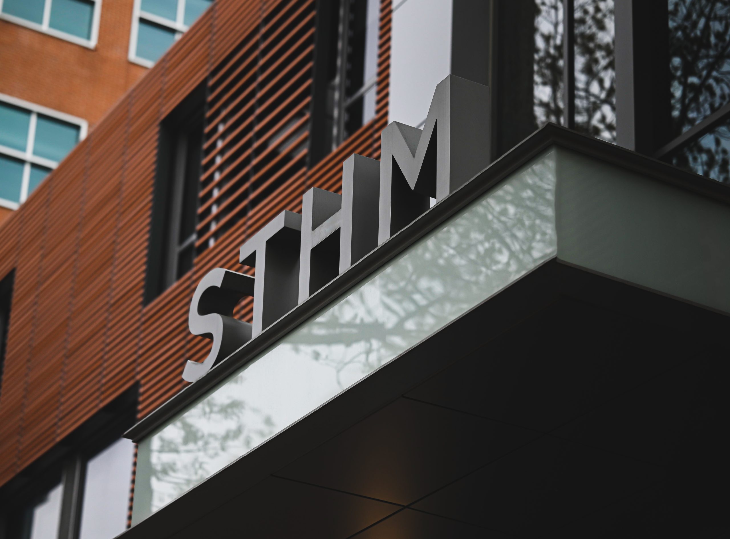 STHM Building Sign