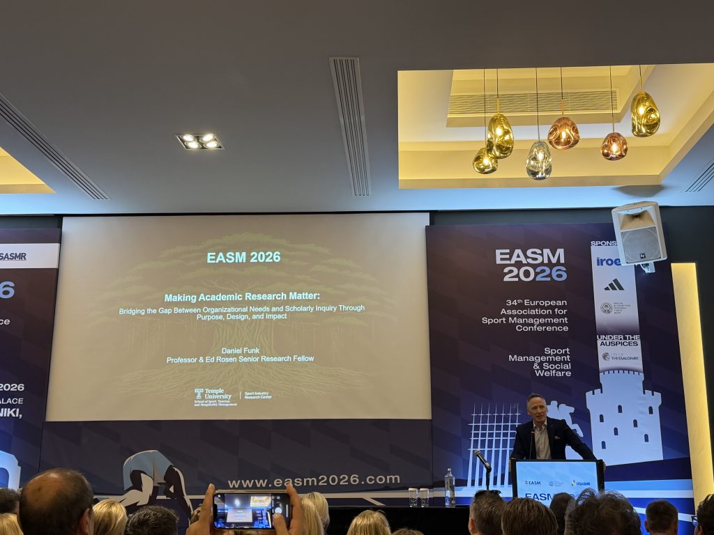 SIRC research on athlete branding and organizational collaboration featured at EASM 2026